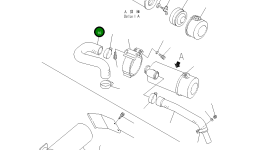 Шланг YM119833-12210 Komatsu