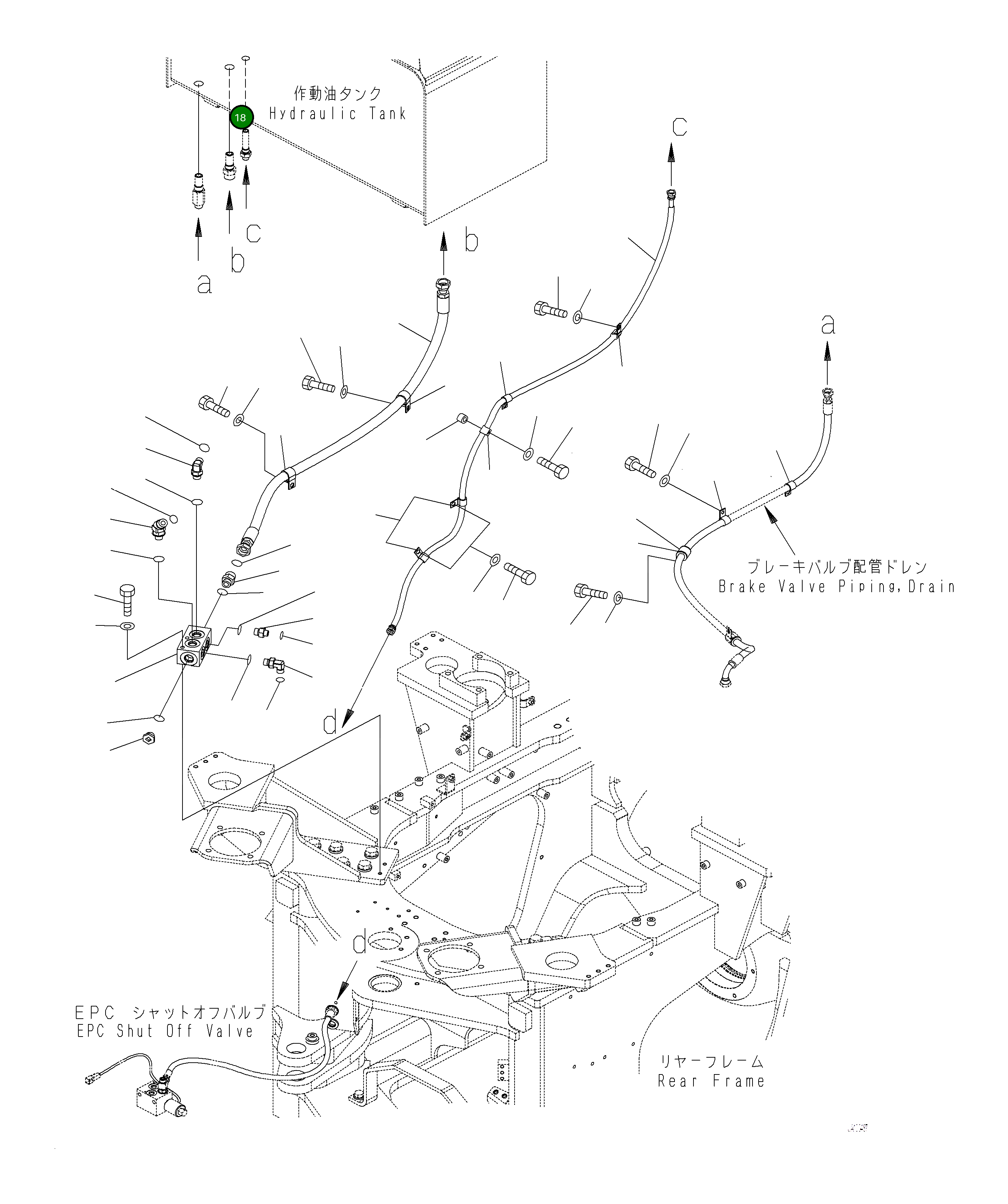 Шланг 421-62-53920 Komatsu