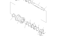 Втулка 208-30-68040 Komatsu