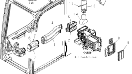 Воздуховод 201-979-8920 Komatsu
