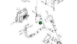 Шланг 22F-979-3340 Komatsu
