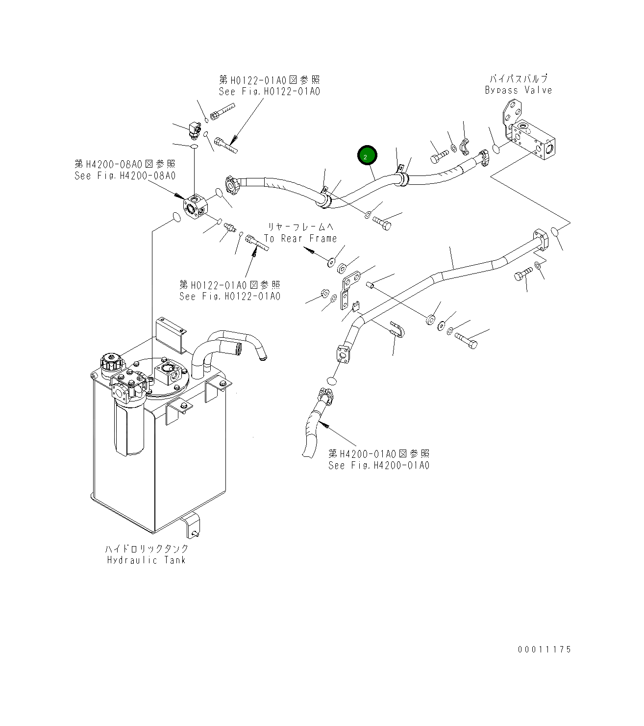 Шланг 417-62-31480 Komatsu