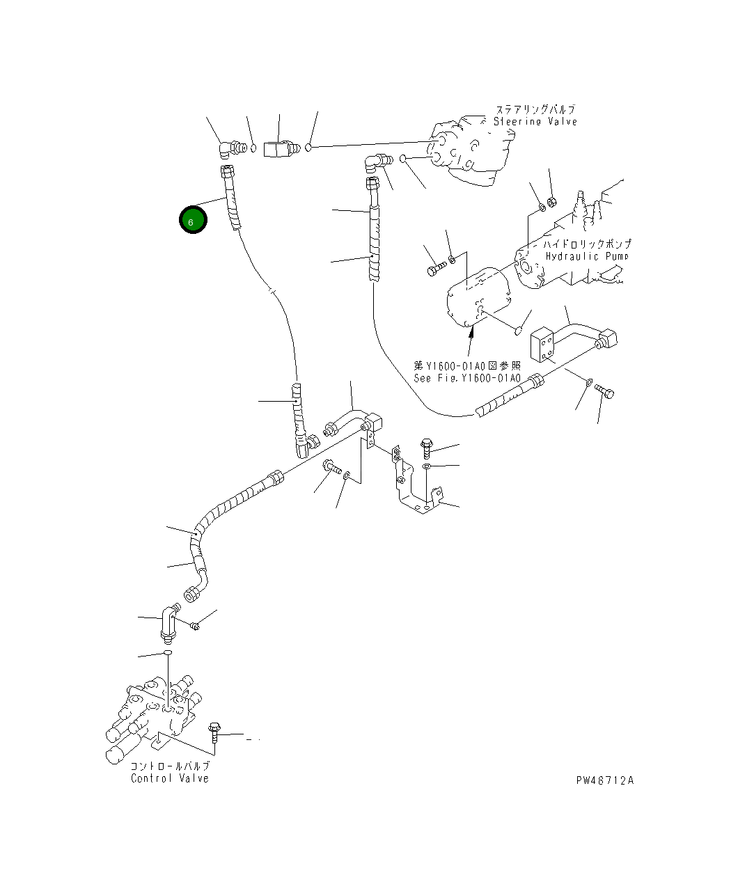 Шланг 363-62-33141 Komatsu