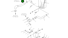 Шланг 23B-03-14610 Komatsu