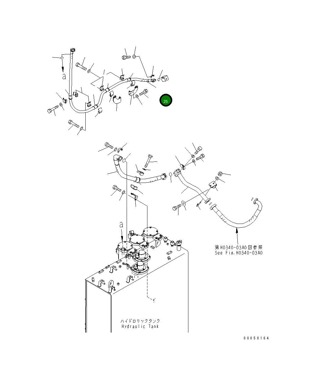 Шланг 21T-64-33970 Komatsu