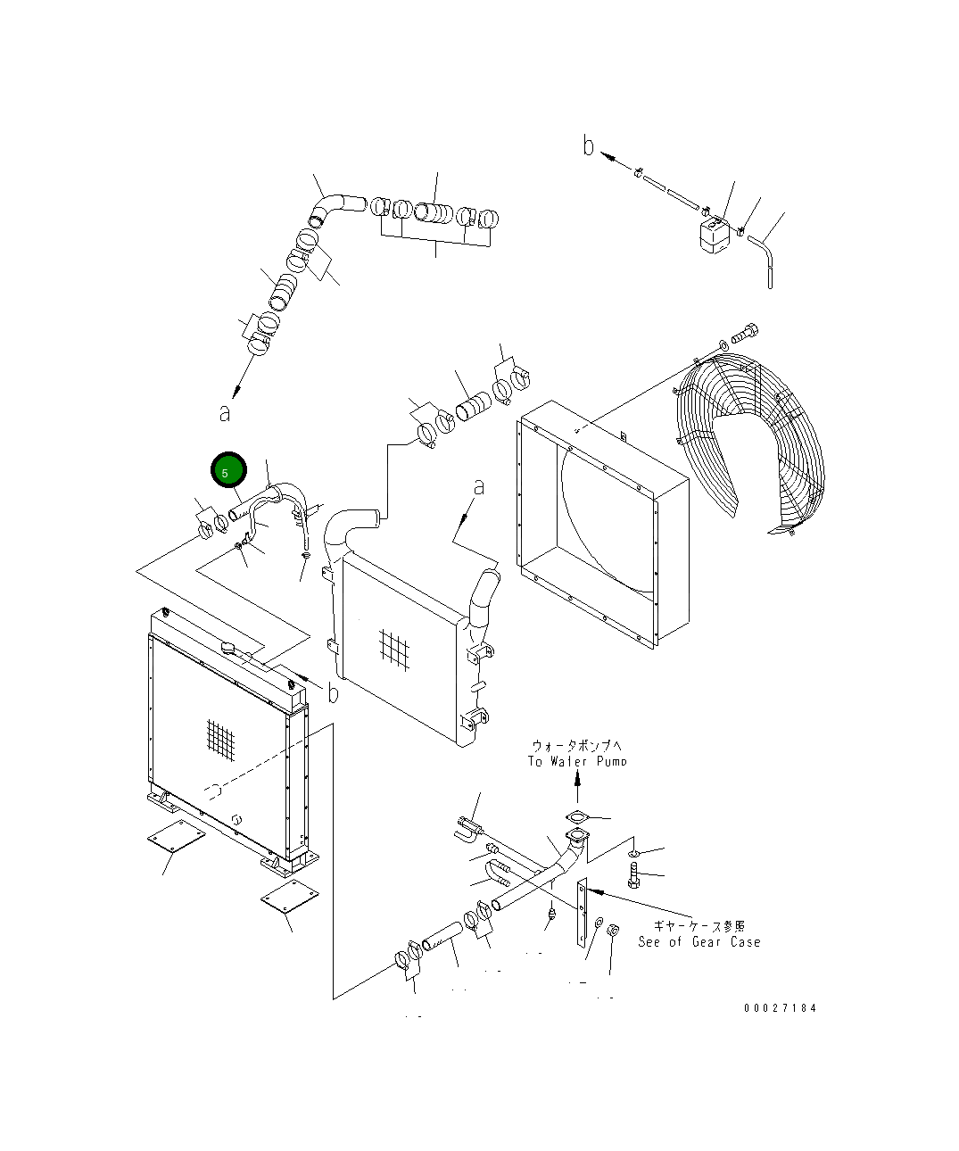 Шланг 6995-62-1692 Komatsu