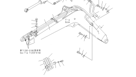 Шланг 22N-62-12561 Komatsu