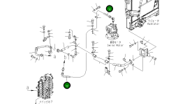 Шланг 22U-62-28541 Komatsu