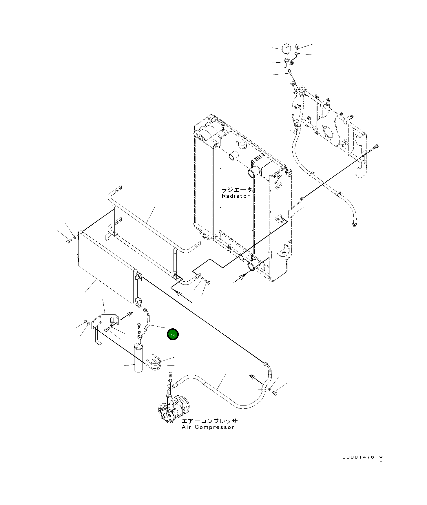 Шланг 419-S62-4251 Komatsu