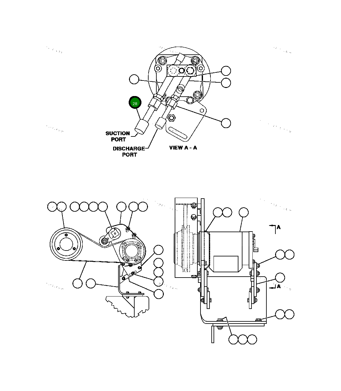 Шланг HA7169 Komatsu