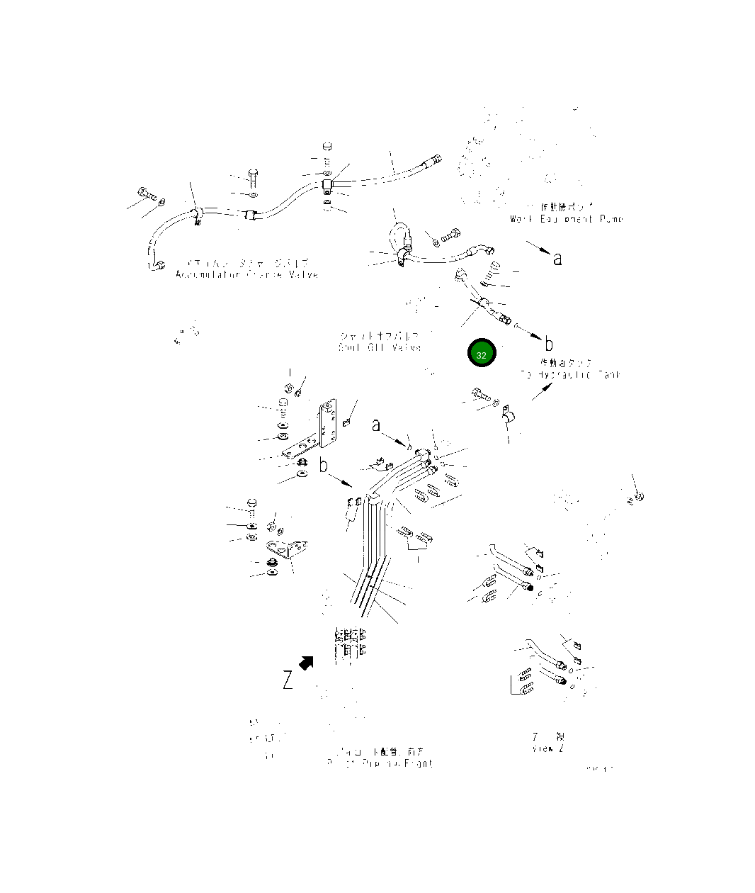 Шланг 425-62-55511 Komatsu