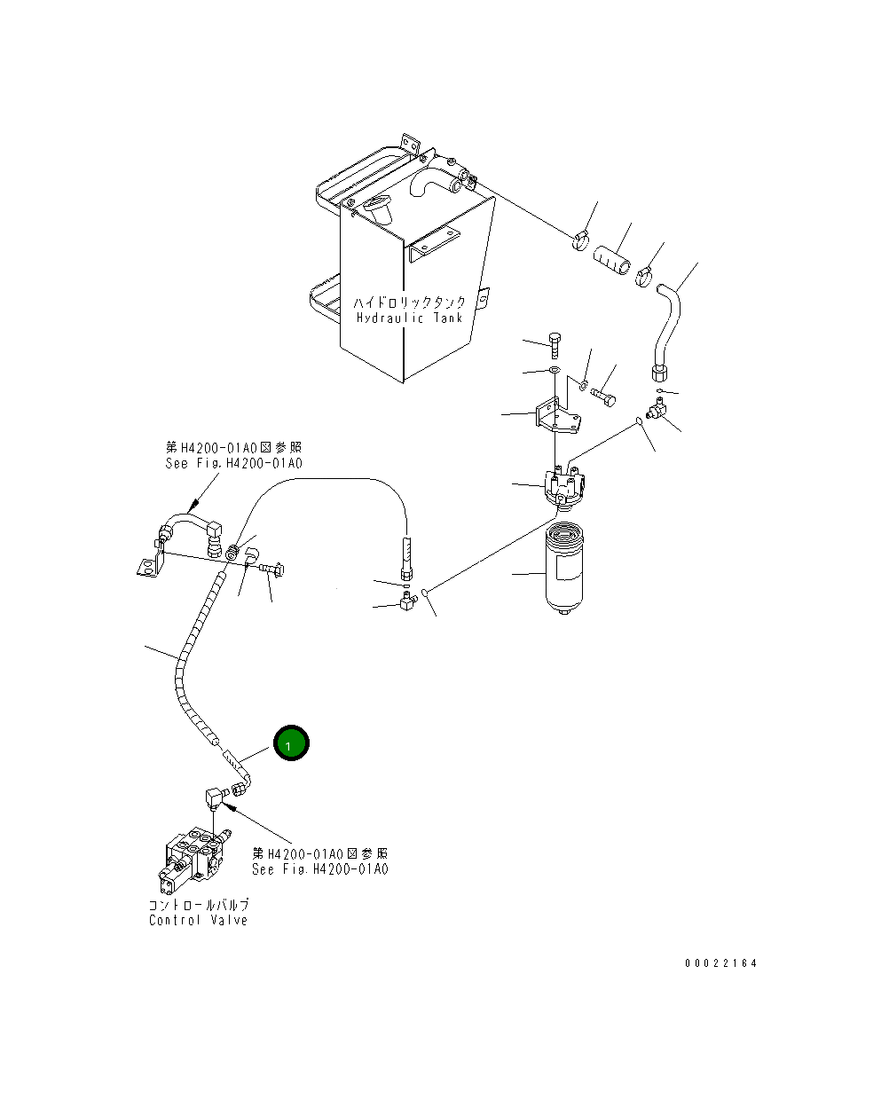 Шланг 415-62-23840 Komatsu