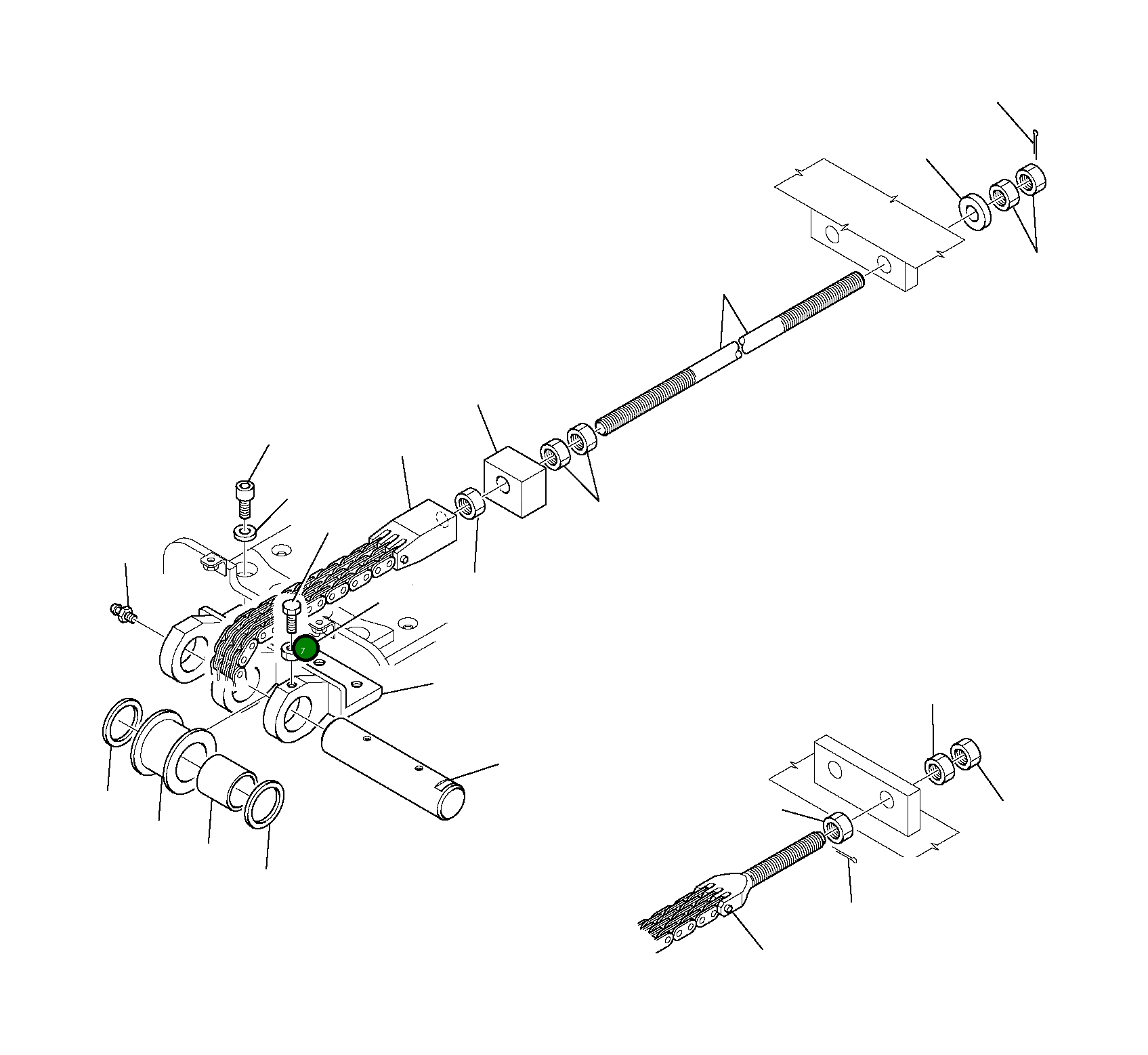 Винт 801104149 Komatsu