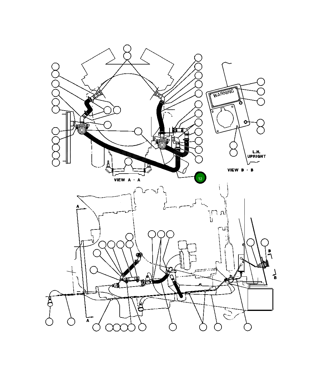 Шланг TA9675 Komatsu