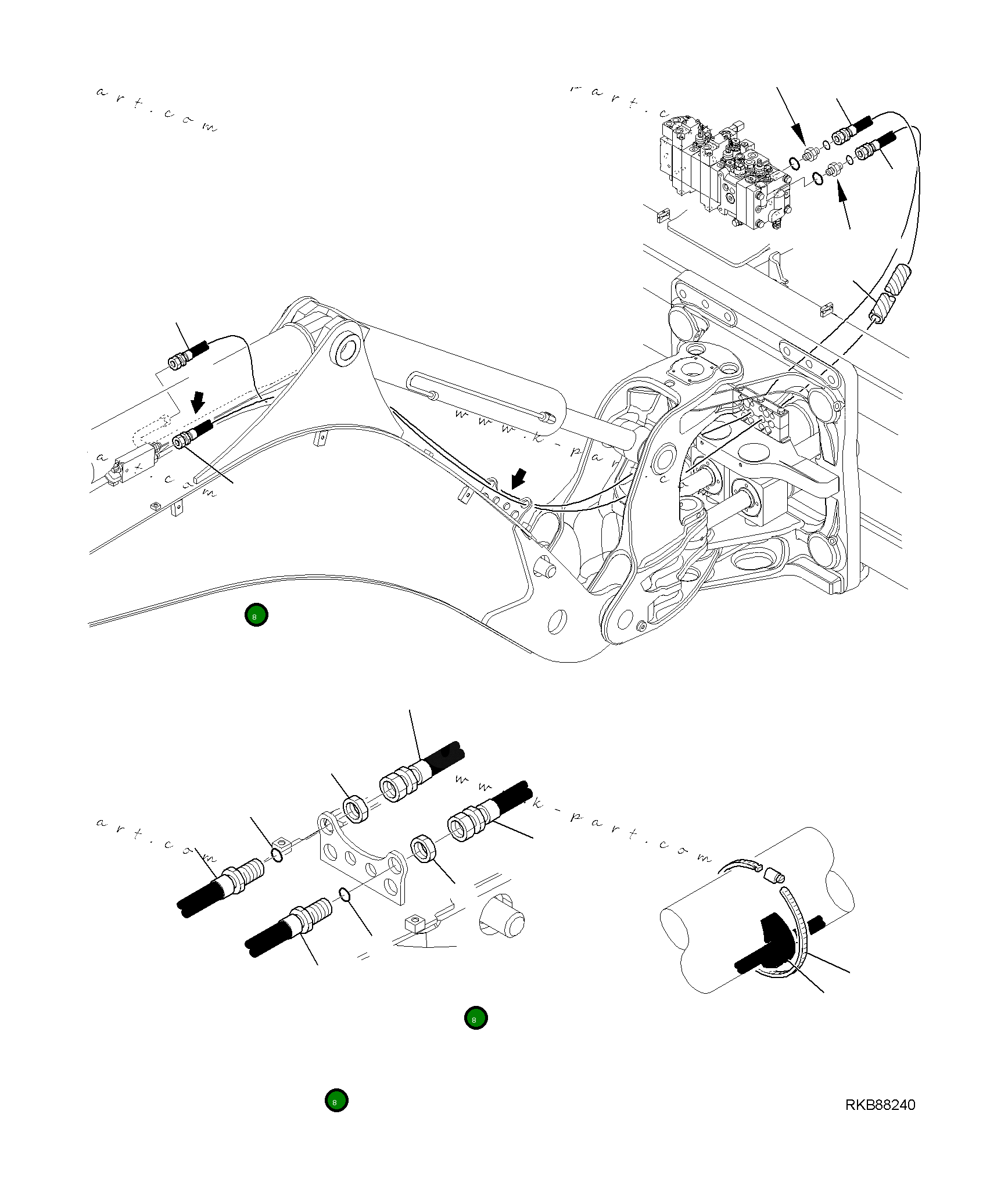 Шланг 42N-62-16651 Komatsu