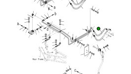 Шланг 23H-43-16250 Komatsu