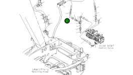 Шланг 21X-973-3440 Komatsu