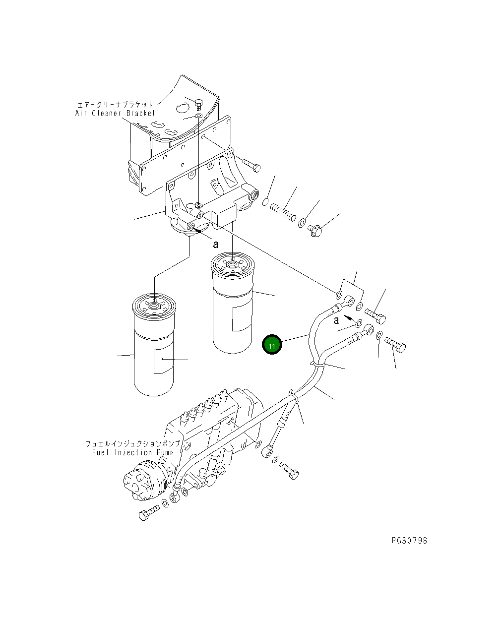 Шланг,(B) 6211-71-5390 Komatsu