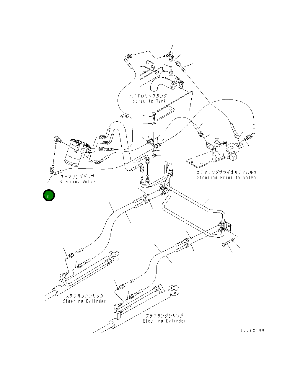Шланг 415-62-21511 Komatsu