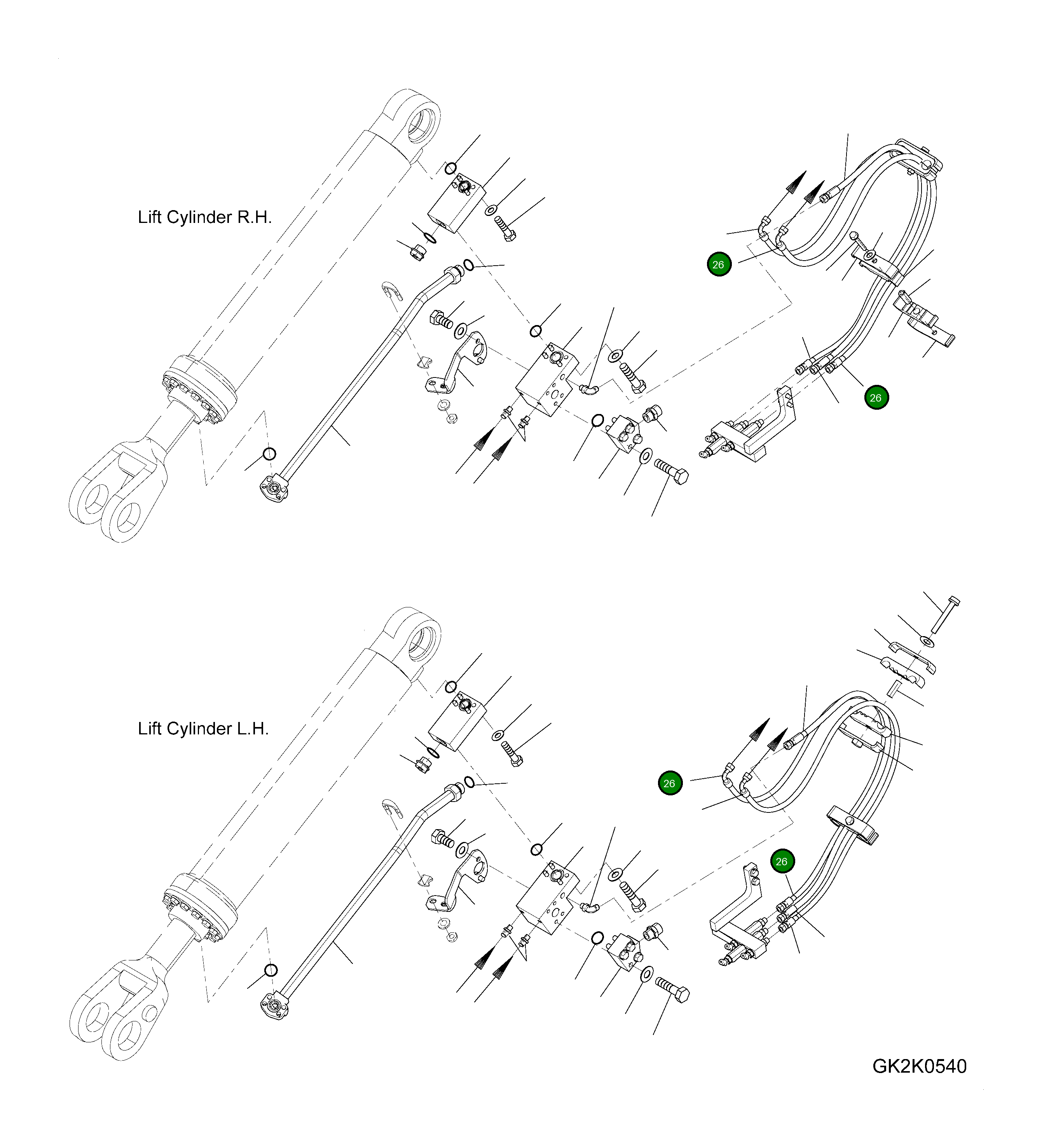 Шланг 419-T90-4800 Komatsu