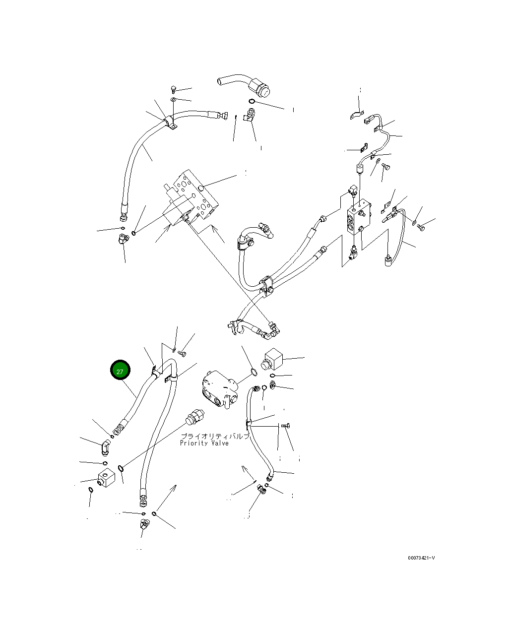 Шланг 418-62-41730 Komatsu