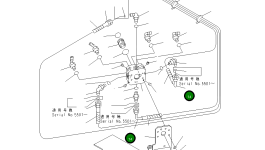 Шланг 22M-62-17110 Komatsu