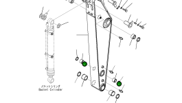 Втулка 2057073180 Komatsu