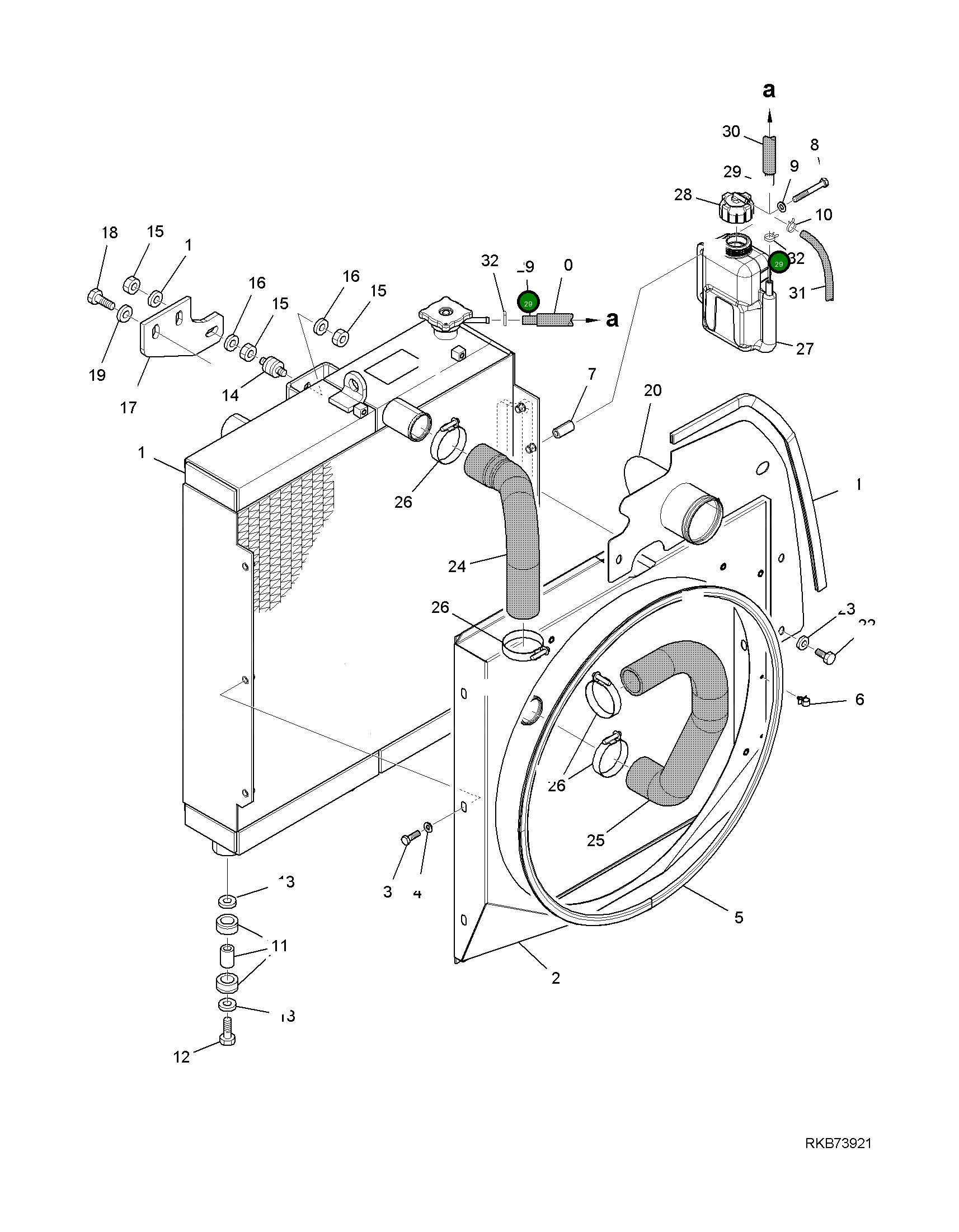 Шланг 22E-03-21260 Komatsu