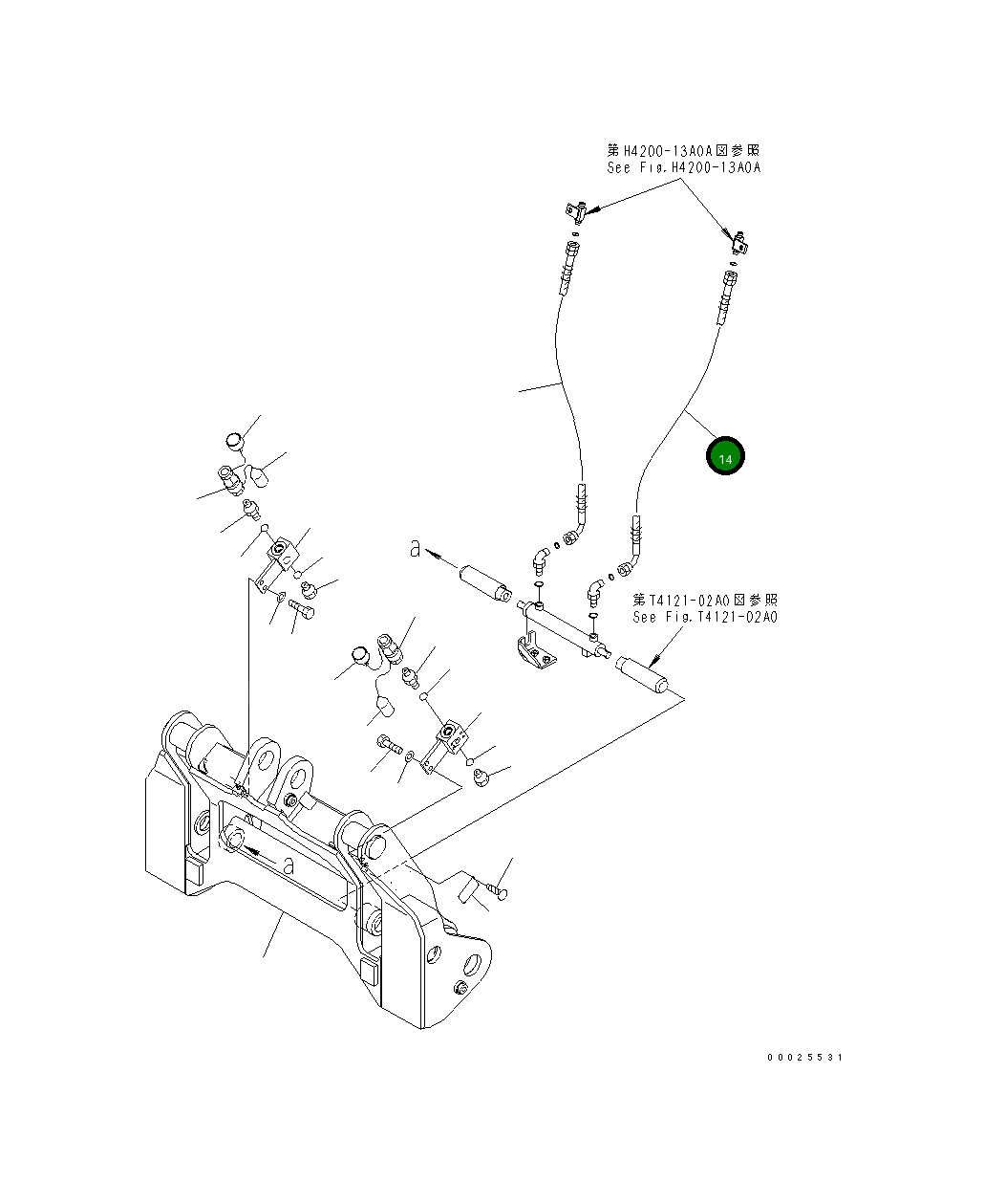 Шланг 418-879-3530 Komatsu