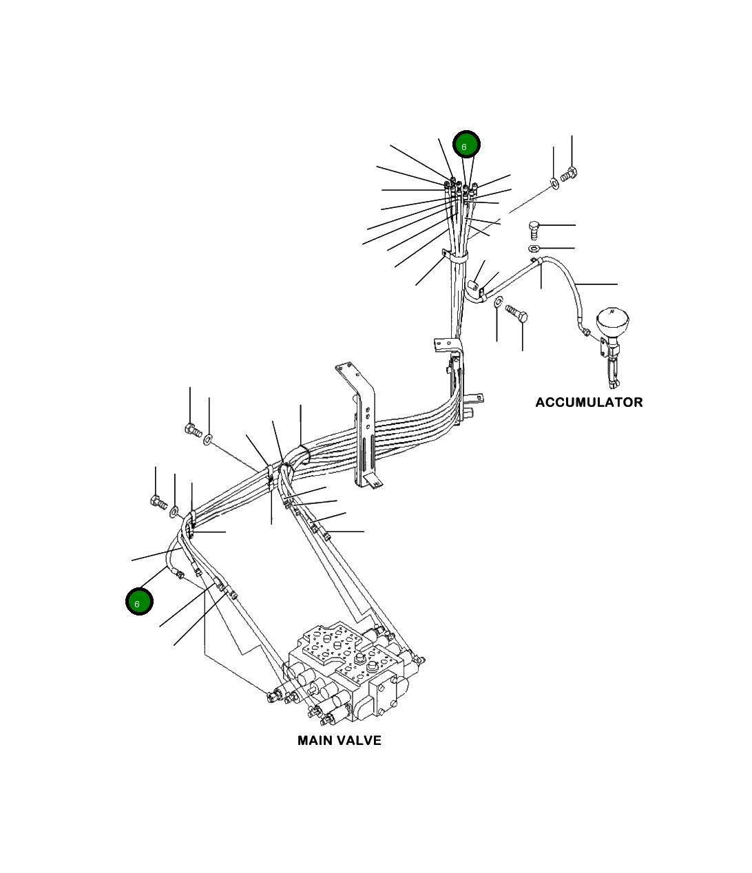 Шланг 419-V88-3430 Komatsu