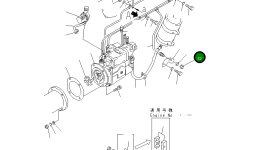 Гайка 01582-02218 Komatsu