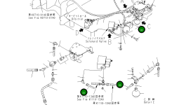 Шланг 21J-62-14460 Komatsu