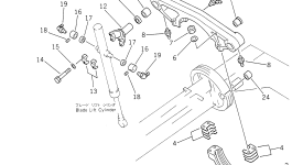 Втулка 23B-70-14370 Komatsu