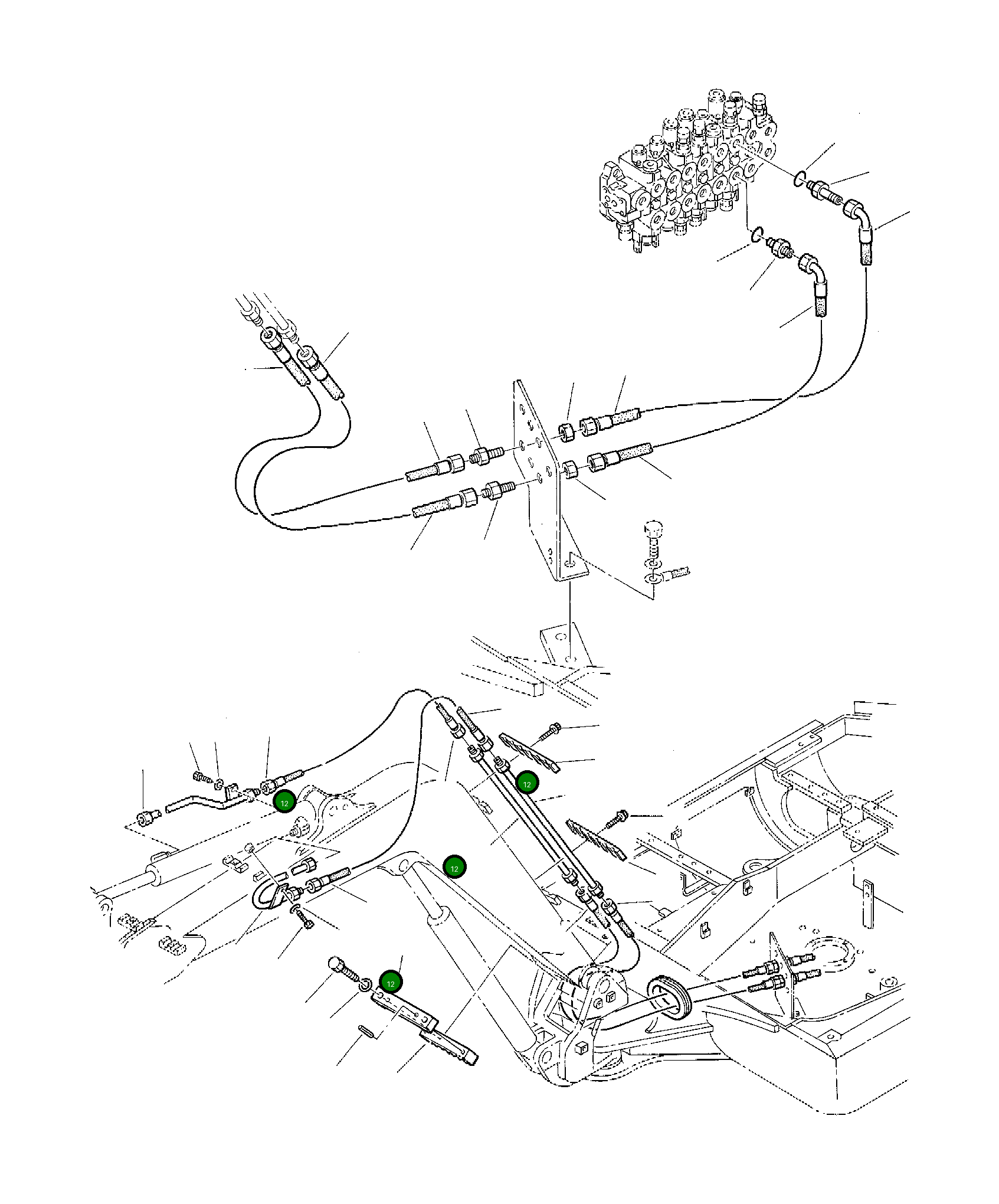 Шланг 392185007 Komatsu