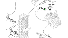 Шланг 21W-09-R1580 Komatsu