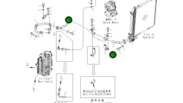 Шланг 22U-62-21231 Komatsu