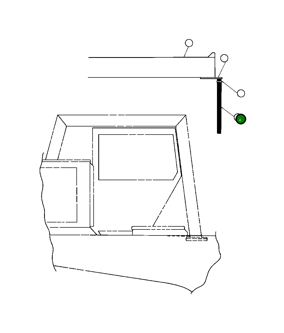 Шланг WA2367 Komatsu