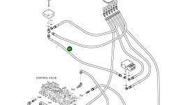 Шланг 2184-1045D202 Komatsu