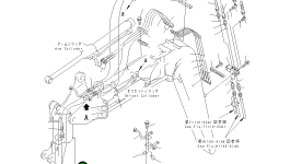 Шланг 21U-70-25380 Komatsu