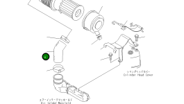 Шланг YM119653-12550 Komatsu