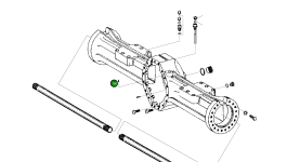 Винт 0636 900 168 Komatsu