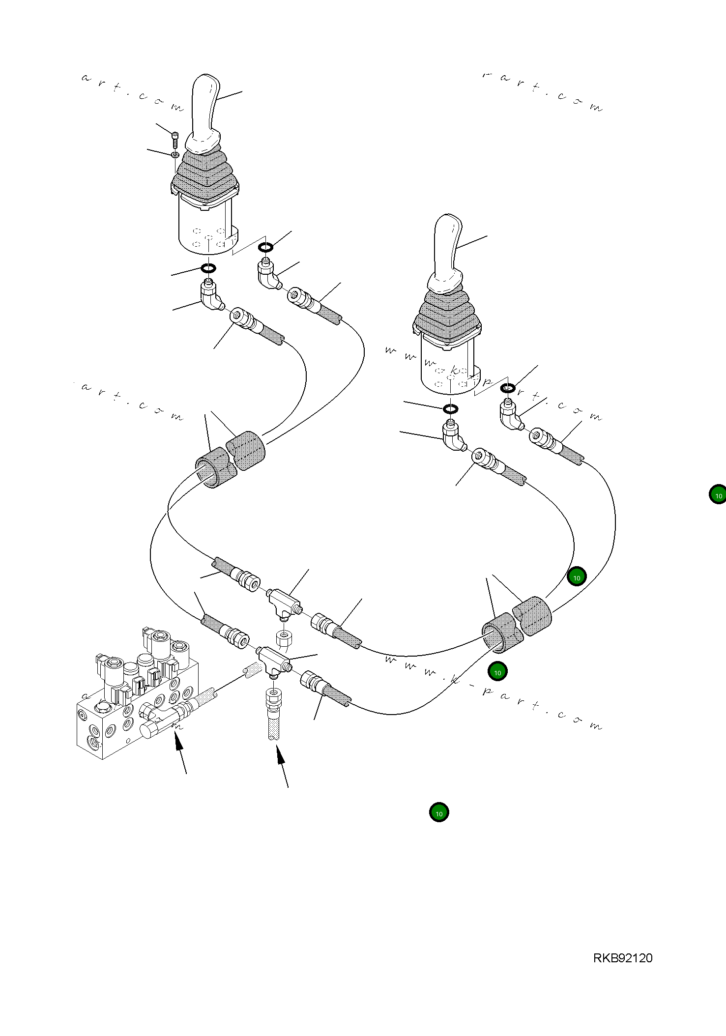 Шланг 42N-62-14881 Komatsu