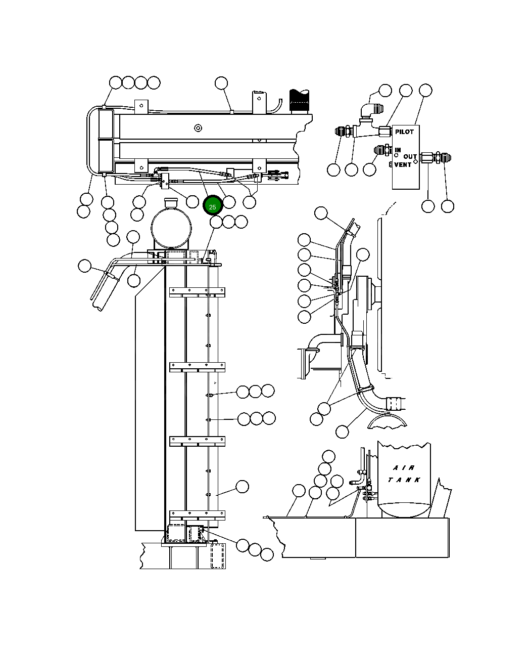 Шланг VW0926 Komatsu