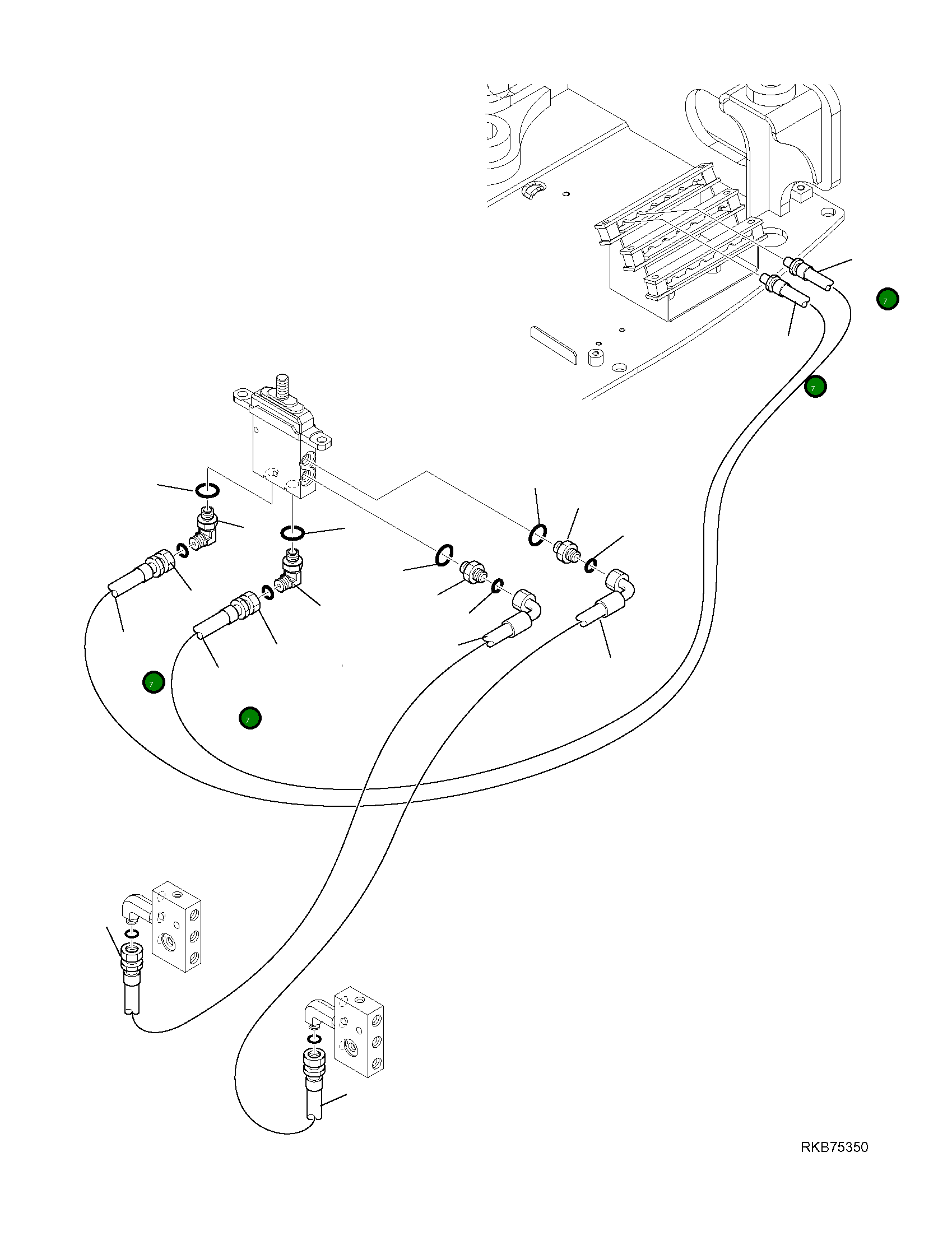 Шланг 22E-62-22330 Komatsu