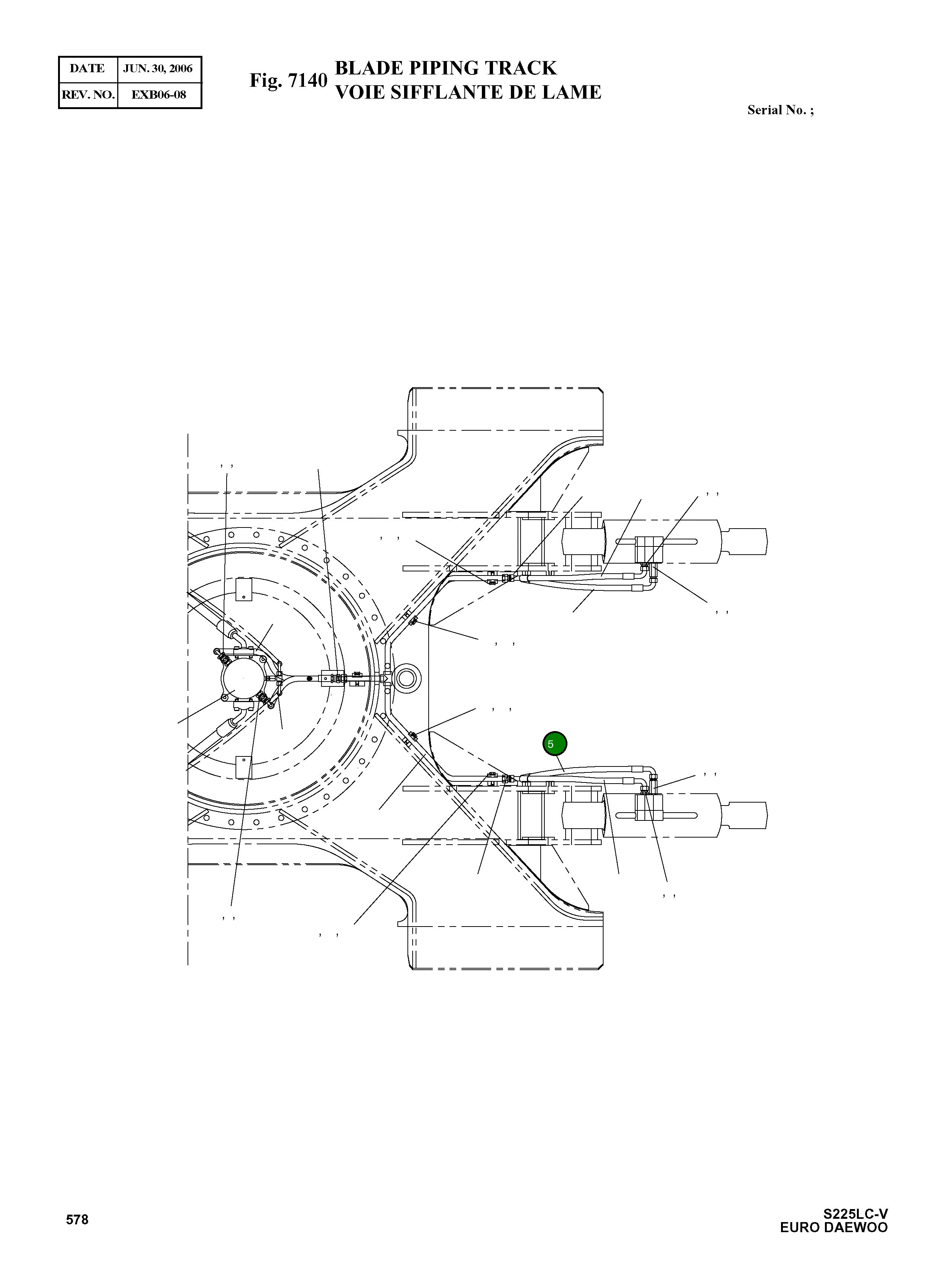 Шланг 9184-1059D11 Komatsu