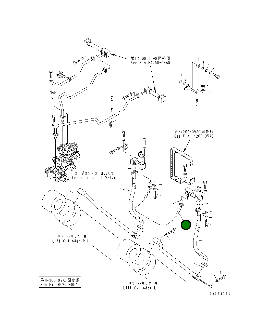 Шланг 42C-62-13820 Komatsu