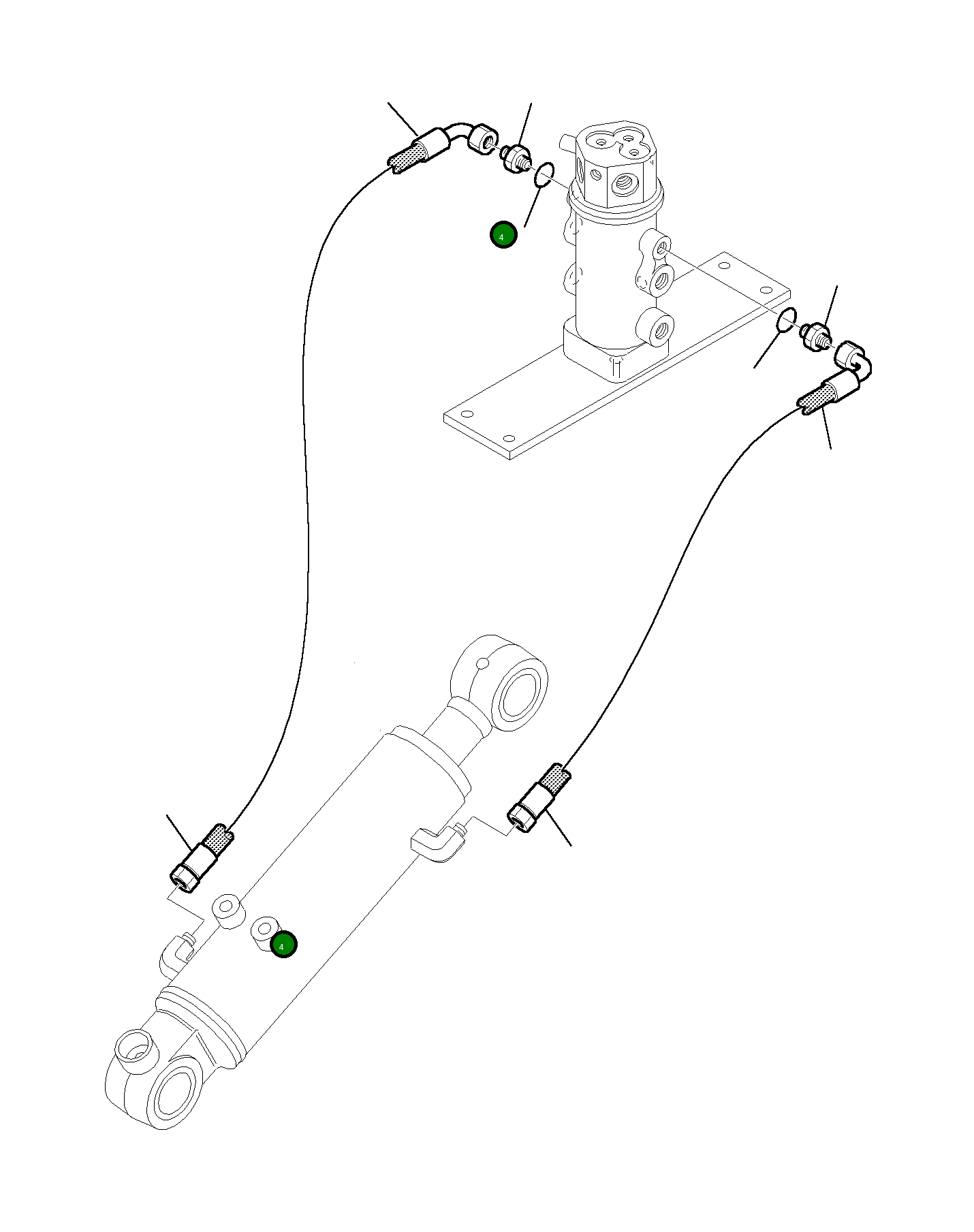 Шланг 392378050 Komatsu
