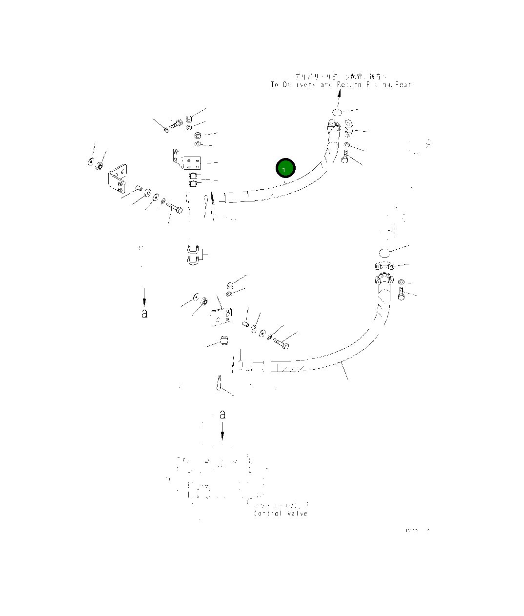 Шланг 425-62-33252 Komatsu