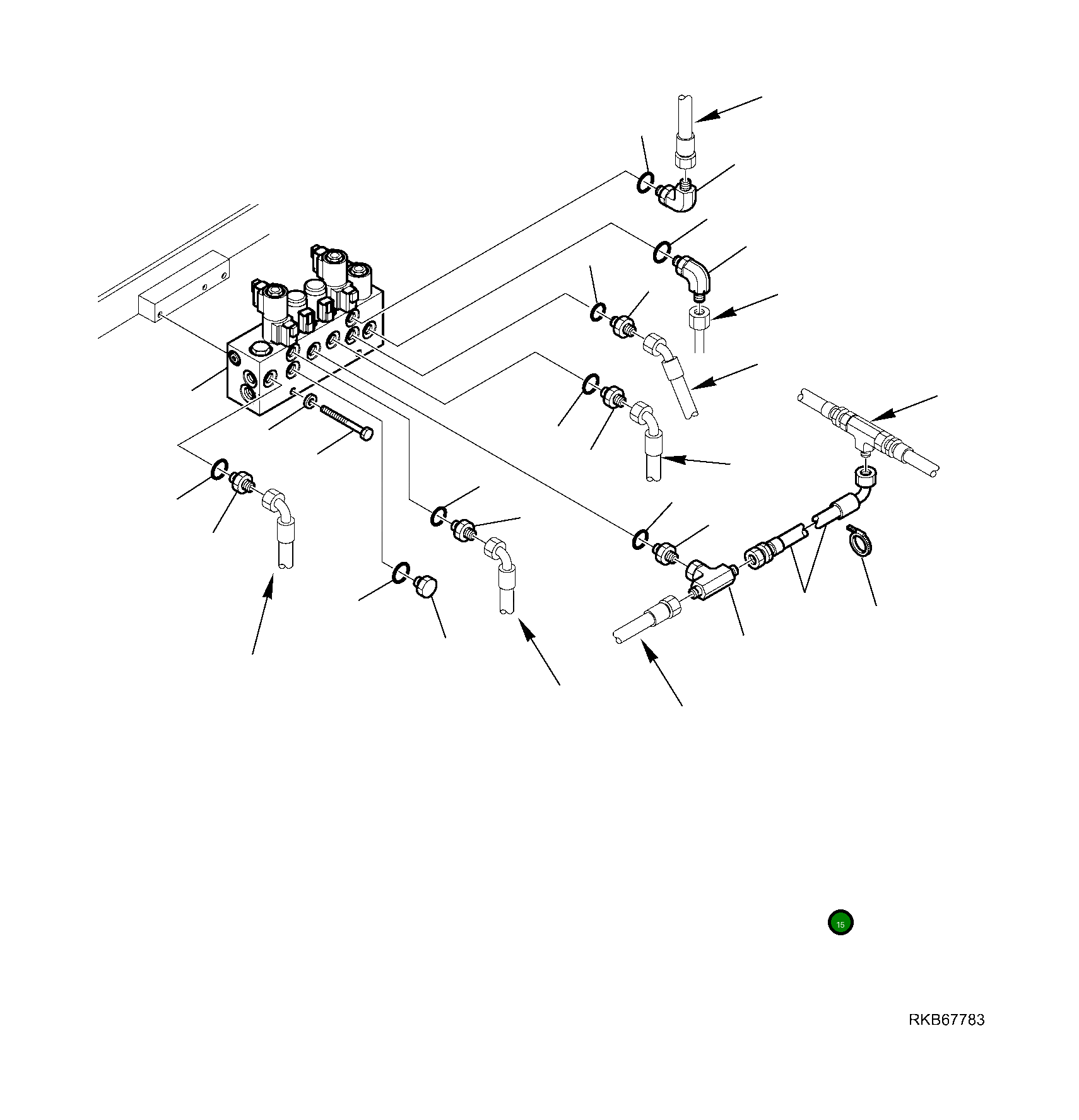 Шланг 42N-62-14911 Komatsu