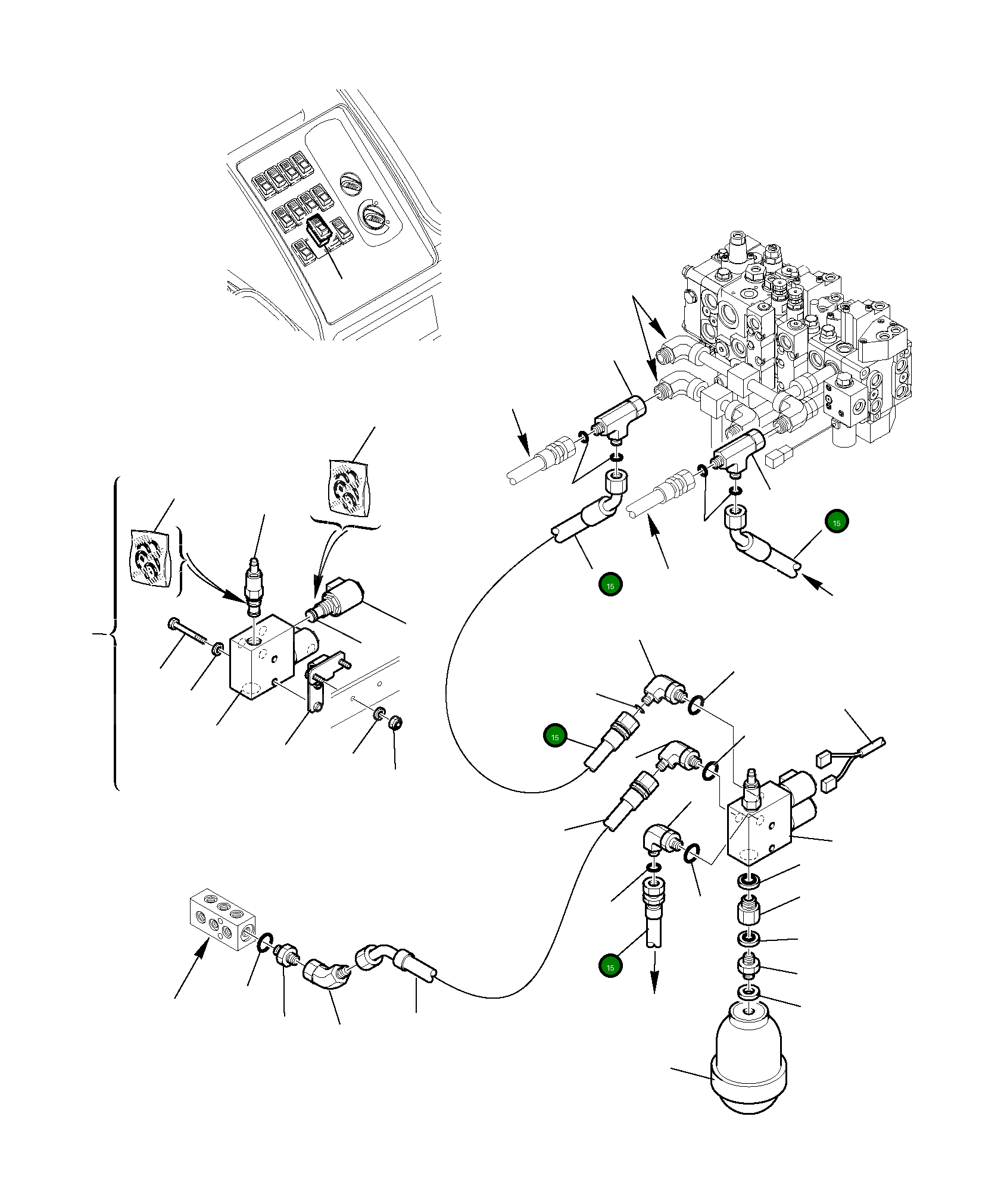 Шланг 42N-62-15942 Komatsu